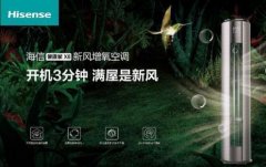 安全第一，海信新風(fēng)空調(diào)為健康再加碼